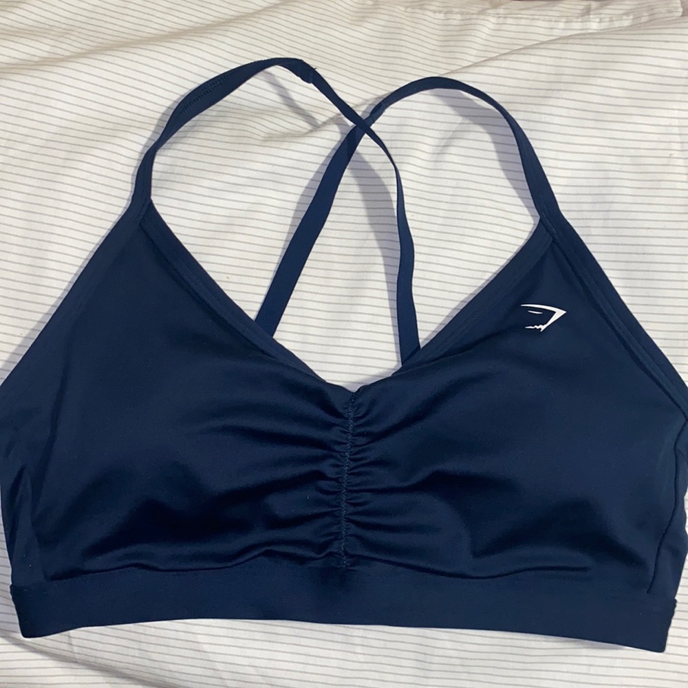 Gymshark Navy Blue Sports Bra